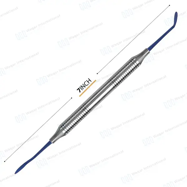 Woodson #1 Plastic Filling Instrument Titanium Blue Tips - surgical instruments manufactured by Waqar International, Sialkot - view 3