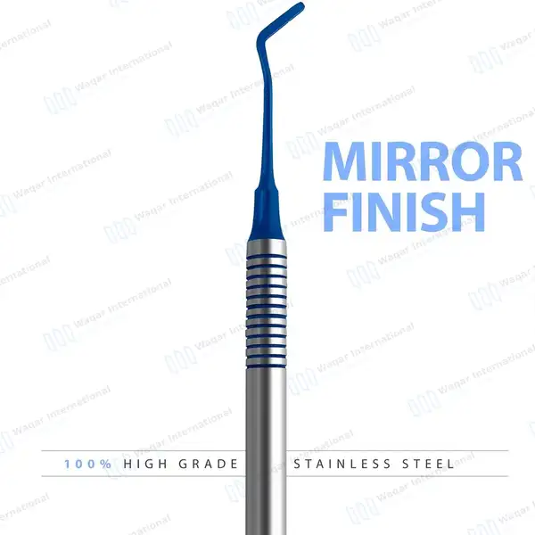 Woodson #2 Plastic Filling Instrument Titanium Coated Tips - surgical instruments manufactured by Waqar International, Sialkot - view 5