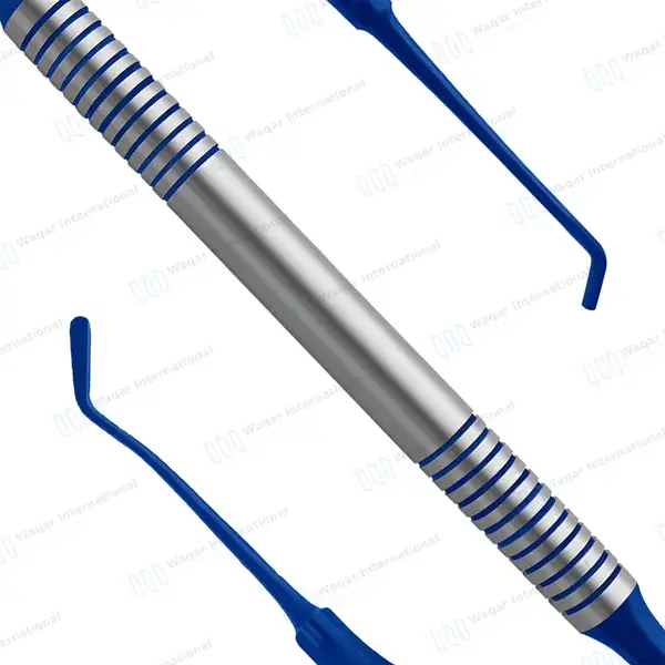 Plastic Filling Instrument #3 Titanium Coated Blue Tips - surgical instruments manufactured by Waqar International, Sialkot - view 7