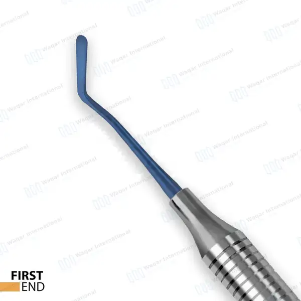 Plastic Filling Instrument #4 Titanium Coated Blue Tips - surgical instruments manufactured by Waqar International, Sialkot - view 4