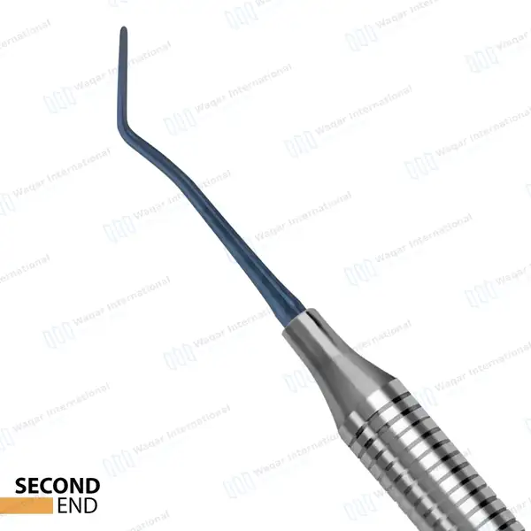 Plastic Filling Instrument #4 Titanium Coated Blue Tips - surgical instruments manufactured by Waqar International, Sialkot - view 5