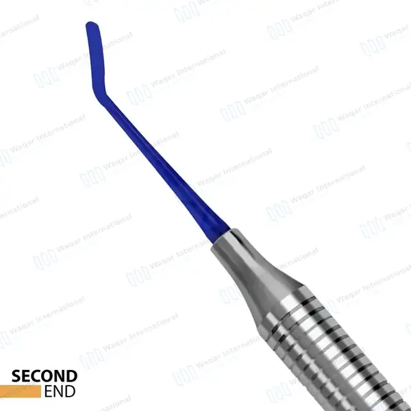 Plastic Filling Instrument #5 Titanium Coated Blue Tips - surgical instruments manufactured by Waqar International, Sialkot - view 4