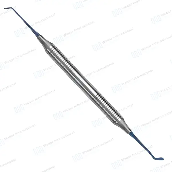 Plastic Filling Instrument #W3 Titanium Coated Blue Tips - surgical instruments manufactured by Waqar International, Sialkot - view 2