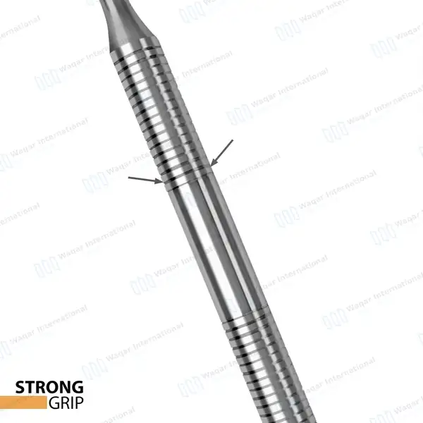 Dental Excavator 19 Titanium Coated 2mm Spoon Tips - surgical instruments manufactured by Waqar International, Sialkot - view 7