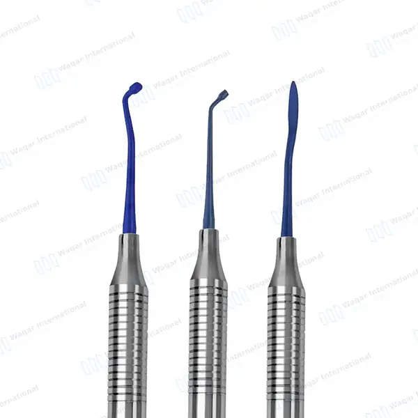 3 Pcs Woodson #1 #2 #3 Plastic Filling Instrument Set Titanium Coated - surgical instruments manufactured by Waqar International, Sialkot - view 2