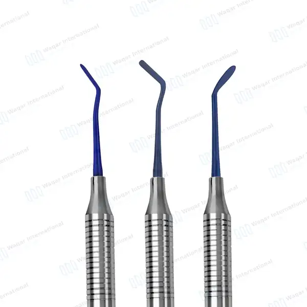 3 Pcs Woodson #1 #2 #3 Plastic Filling Instrument Set Titanium Coated - surgical instruments manufactured by Waqar International, Sialkot - view 3