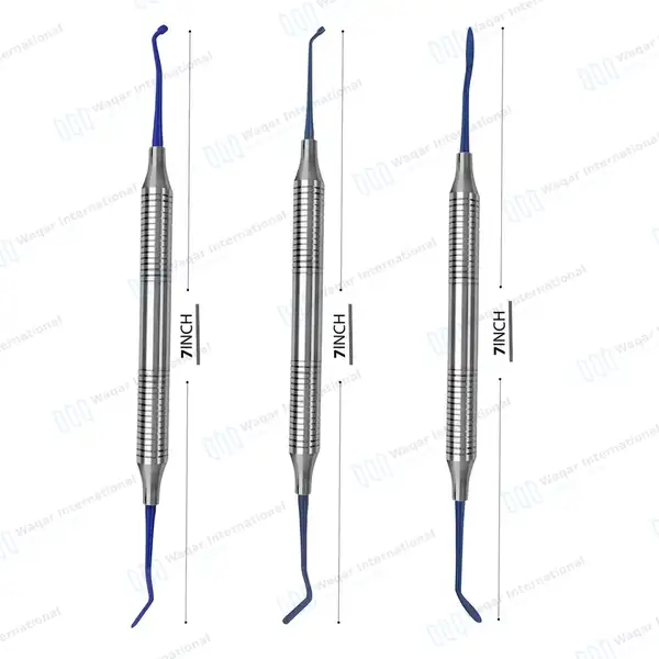 3 Pcs Woodson #1 #2 #3 Plastic Filling Instrument Set Titanium Coated - surgical instruments manufactured by Waqar International, Sialkot - view 4