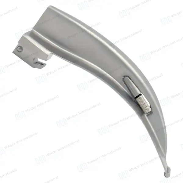 Macintosh Conventional Laryngoscope Blade #4 - surgical instruments manufactured by Waqar International, Sialkot - view 6