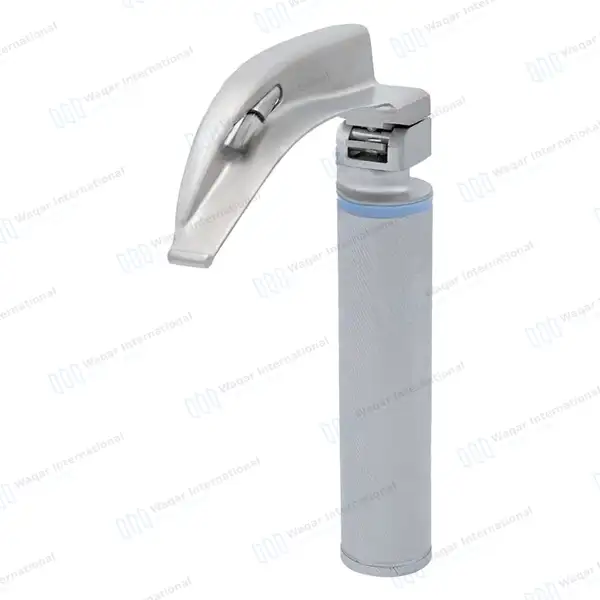 Mac Blade #2 with Conventional Laryngoscope Medium Handle - surgical instruments manufactured by Waqar International, Sialkot - view 2