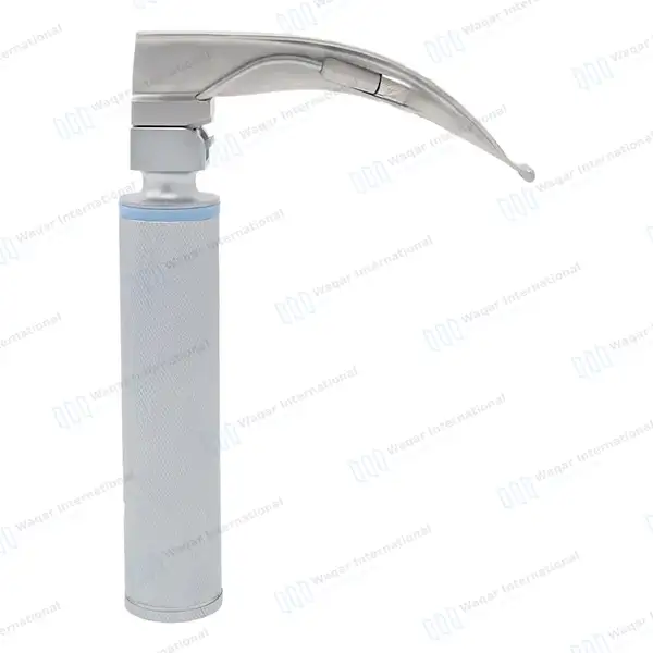 Mac Blade #2 with Conventional Laryngoscope Medium Handle - surgical instruments manufactured by Waqar International, Sialkot - view 8
