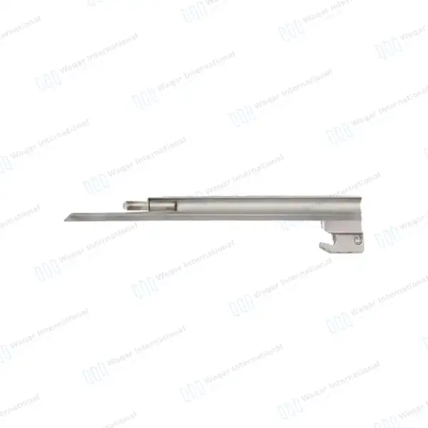 Miller Laryngoscope Blade #2 Conventional - surgical instruments manufactured by Waqar International, Sialkot - view 2