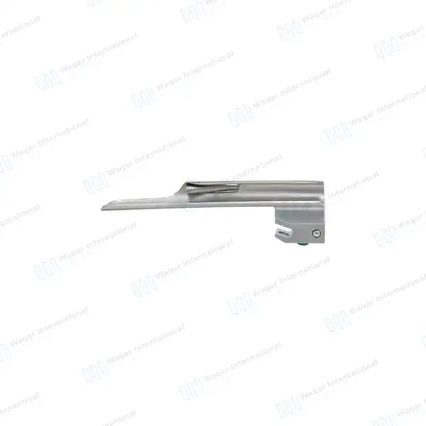 Miller Fiber Optic Laryngoscope Blade #0 - surgical instruments manufactured by Waqar International, Sialkot - view 2