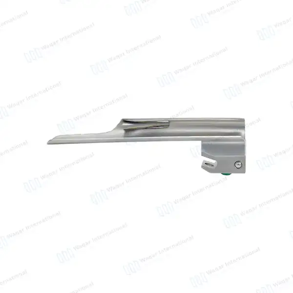 Miller Fiber Optic Laryngoscope Blade #1 - surgical instruments manufactured by Waqar International, Sialkot - view 2