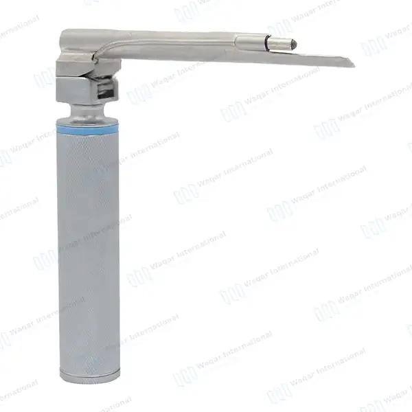 Miller Blade #3 with Conventional Laryngoscope Medium Handle - surgical instruments manufactured by Waqar International, Sialkot - view 9