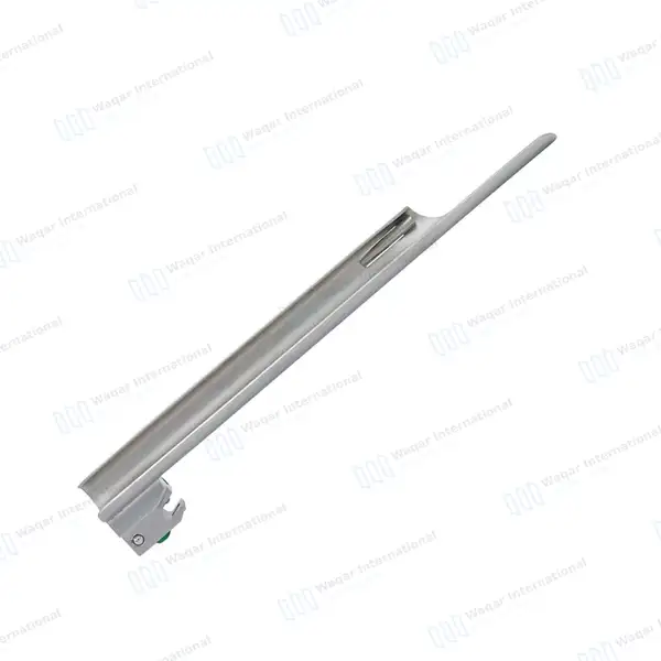 5 Fiber Optic Miller Blades #0, #1, #2, #3, #4 - surgical instruments manufactured by Waqar International, Sialkot - view 6
