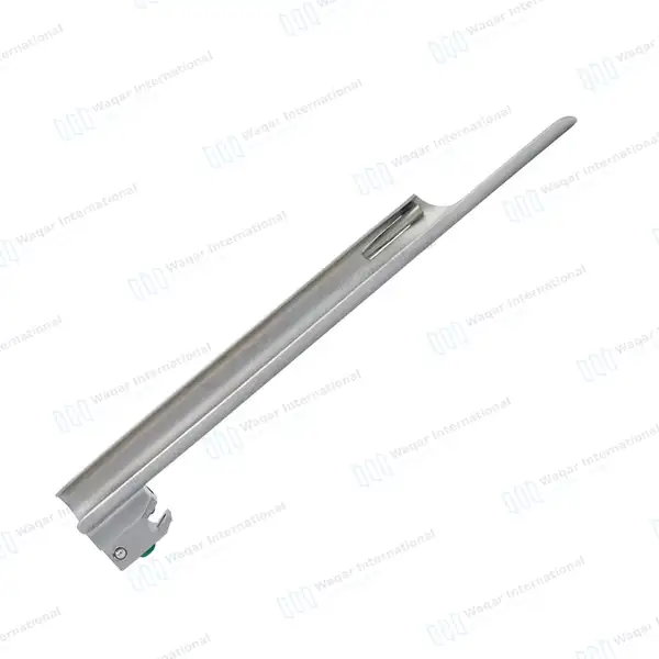 5 Fiber Optic Miller Blades #0, #1, #2, #3, #4 - surgical instruments manufactured by Waqar International, Sialkot - view 7