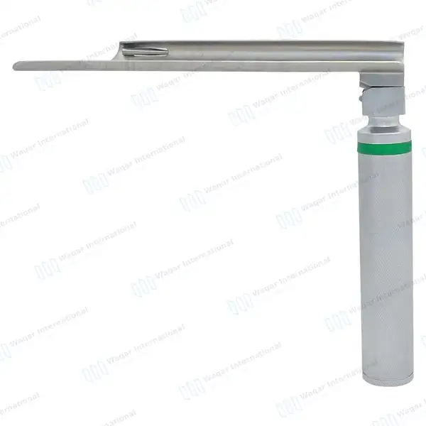5 Fiber Optic Miller Blades #0, #1, #2, #3, #4 - surgical instruments manufactured by Waqar International, Sialkot - view 8