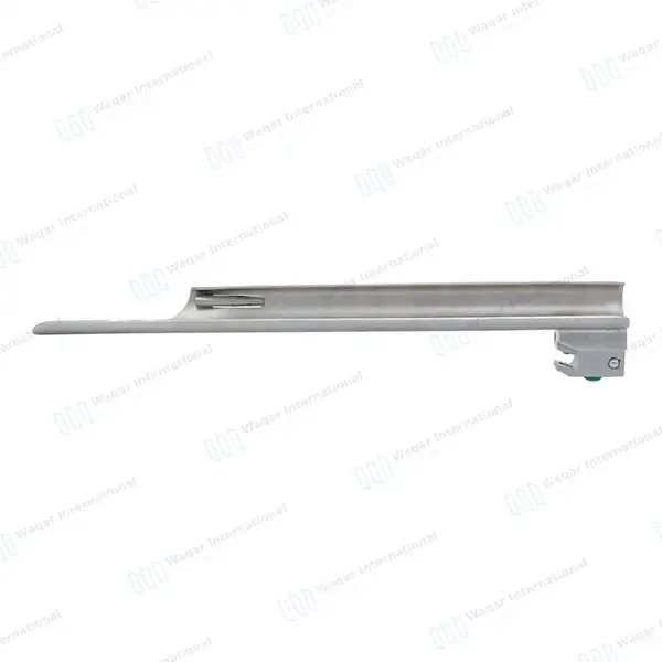 Fiber Optic Miller Blade #3 with Laryngoscope Medium Handle - surgical instruments manufactured by Waqar International, Sialkot - view 2
