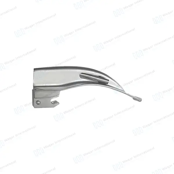Macintosh Fiber Optic Laryngoscope Blade #0 Anesthesia Intubation - surgical instruments manufactured by Waqar International, Sialkot - view 5