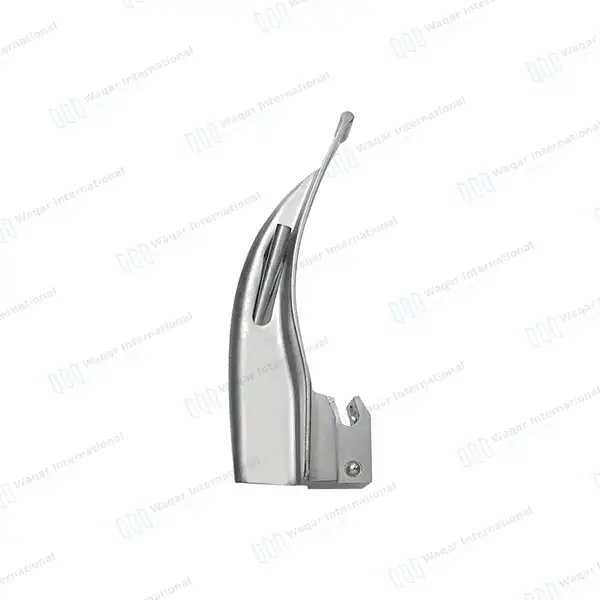 Macintosh Fiber Optic Laryngoscope Blade #0 Anesthesia Intubation - surgical instruments manufactured by Waqar International, Sialkot - view 8
