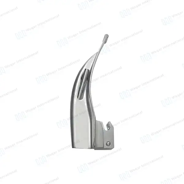 Macintosh Fiber Optic Laryngoscope Blade #1 Anesthesia Intubation - surgical instruments manufactured by Waqar International, Sialkot - view 6