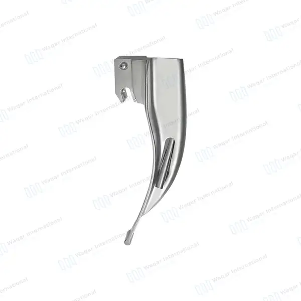 Macintosh Fiber Optic Laryngoscope Blade #1 Anesthesia Intubation - surgical instruments manufactured by Waqar International, Sialkot - view 7