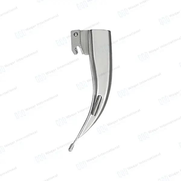 Macintosh Fiber Optic Laryngoscope Blade #2 Anesthesia Intubation - surgical instruments manufactured by Waqar International, Sialkot - view 5