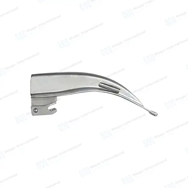 Macintosh Fiber Optic Laryngoscope Blade #2 Anesthesia Intubation - surgical instruments manufactured by Waqar International, Sialkot - view 6