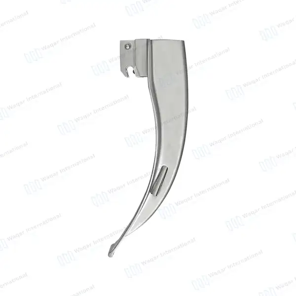 Macintosh Fiber Optic Laryngoscope Blade #3 Anesthesia Intubation - surgical instruments manufactured by Waqar International, Sialkot - view 6