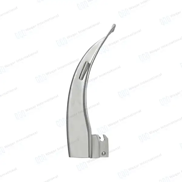 Macintosh Fiber Optic Laryngoscope Blade #3 Anesthesia Intubation - surgical instruments manufactured by Waqar International, Sialkot - view 7