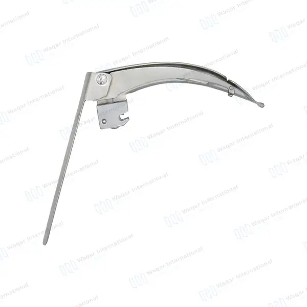 McCoy Fiber Optic Flex Tip Laryngoscope Blade #2 - surgical instruments manufactured by Waqar International, Sialkot - view 6