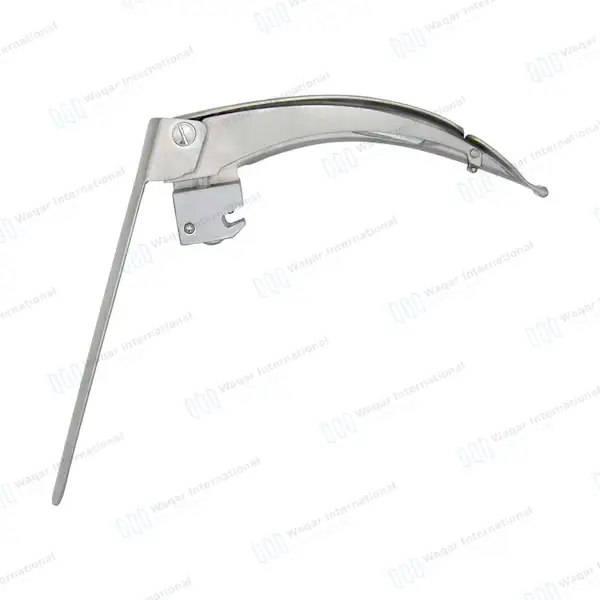 McCoy Fiber Optic Flex Tip Laryngoscope Blade #3 - surgical instruments manufactured by Waqar International, Sialkot - view 2