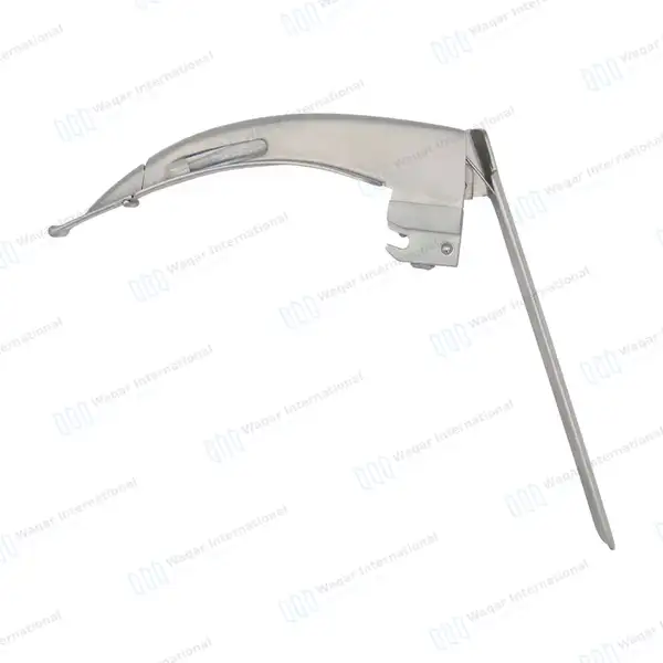 McCoy Fiber Optic Flex Tip Laryngoscope Blade #3 - surgical instruments manufactured by Waqar International, Sialkot - view 6