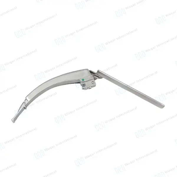 McCoy Fiber Optic Flex Tip Laryngoscope Blade #4 - surgical instruments manufactured by Waqar International, Sialkot - view 5