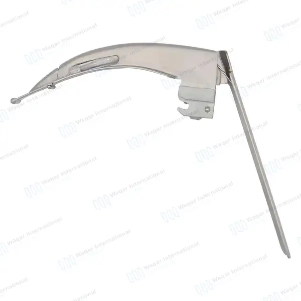 McCoy Fiber Optic Flex Tip Laryngoscope Blade #4 - surgical instruments manufactured by Waqar International, Sialkot - view 6