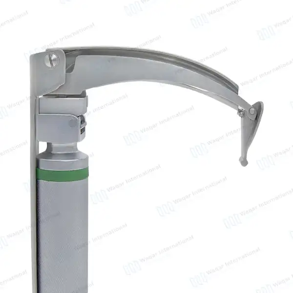 3 McCoy Fiber Optic Flex Tip Laryngoscope Blades #2, #3 & #4 - surgical instruments manufactured by Waqar International, Sialkot - view 2