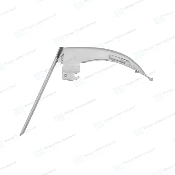4 Pcs McCoy Flexi-Tip Fiber Optic Laryngoscope Set Blade #2 #3 #4 with Medium Handle - surgical instruments manufactured by Waqar International, Sialkot - view 6
