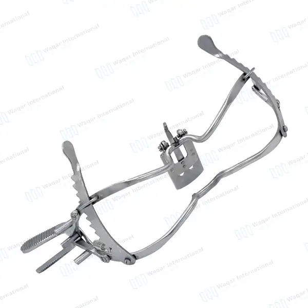 Whitehead Mouth Gag with Tongue Depressor 13cm – Child - surgical instruments manufactured by Waqar International, Sialkot - view 7