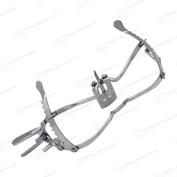 Whitehead Mouth Gag with Tongue Depressor 11cm – Pediatric - surgical instruments manufactured by Waqar International, Sialkot - view 5