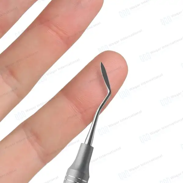 Hollenback Wax Carver #3 Double Ended Hollow Handle - dental instruments manufactured by Waqar International, Sialkot - view 9