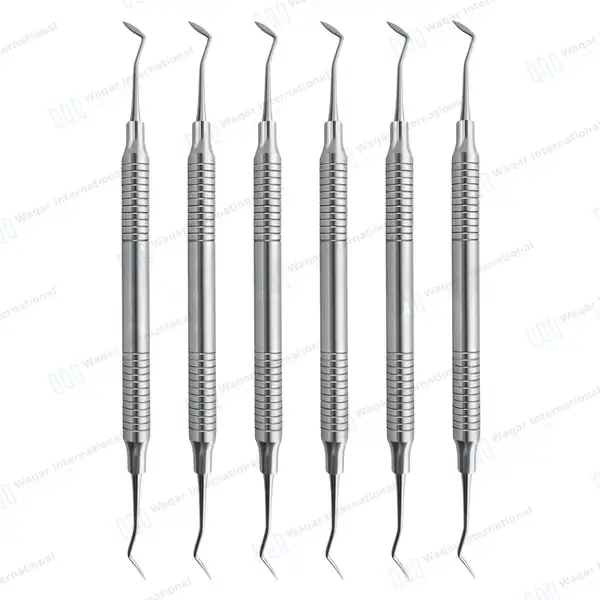 6 Hollenback Wax Carver #3 Double Ended Hollow Handle - dental instruments manufactured by Waqar International, Sialkot - view 2