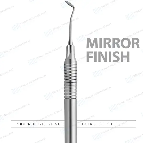 6 Hollenback Wax Carver #3 Double Ended Hollow Handle - dental instruments manufactured by Waqar International, Sialkot - view 6