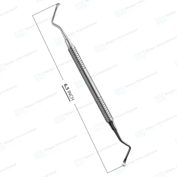 Lucas Curette #85 Double Ended 2.7mm Spoon Shaped Blades - surgical instruments manufactured by Waqar International, Sialkot - view 3