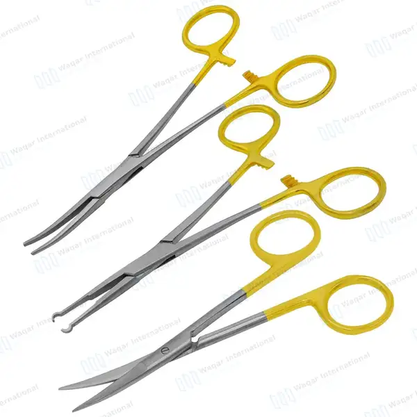 3 Pcs Sutureless Vasectomy Surgery Set - surgical instruments manufactured by Waqar International, Sialkot - view 4