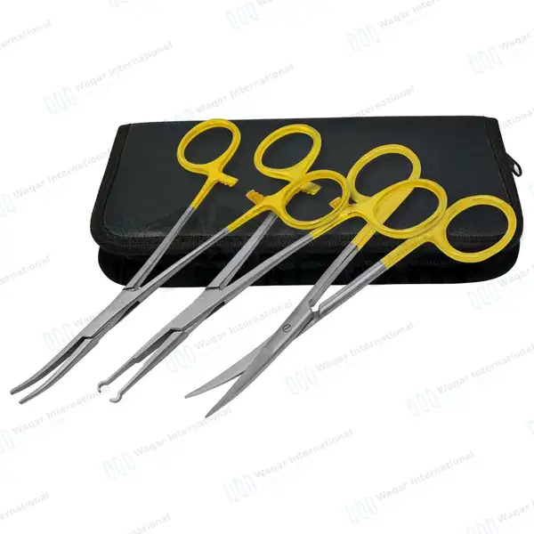 3 Pcs Sutureless Vasectomy Surgery Set - surgical instruments manufactured by Waqar International, Sialkot - view 6