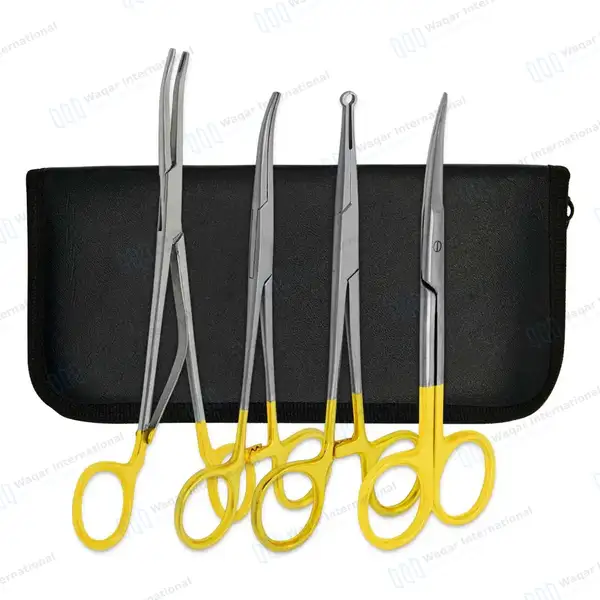 4 Pcs Sutureless Vasectomy Clip Applier Set - surgical instruments manufactured by Waqar International, Sialkot - view 3