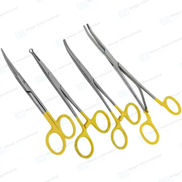 4 Pcs Sutureless Vasectomy Clip Applier Set - surgical instruments manufactured by Waqar International, Sialkot - view 5