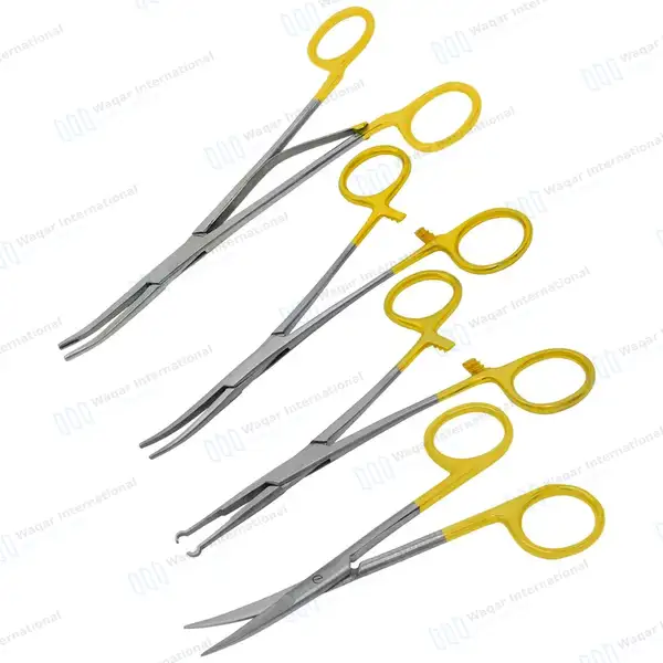 4 Pcs Sutureless Vasectomy Clip Applier Set - surgical instruments manufactured by Waqar International, Sialkot - view 6