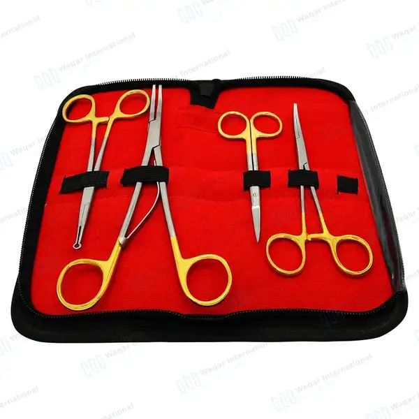 4 Pcs Sutureless Vasectomy Clip Applier Set - surgical instruments manufactured by Waqar International, Sialkot - view 8