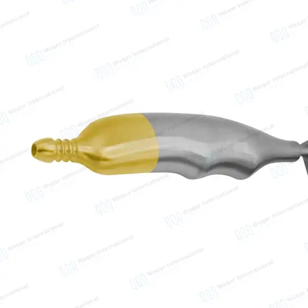 Hemorrhoid Suction Ligator Angled Up with 10mm Loading Cone - surgical instruments manufactured by Waqar International, Sialkot - view 6